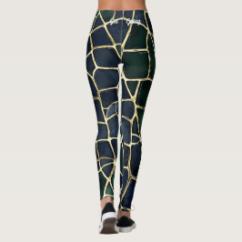 Legging Estampa Animal de Carapaça de Tartaruga