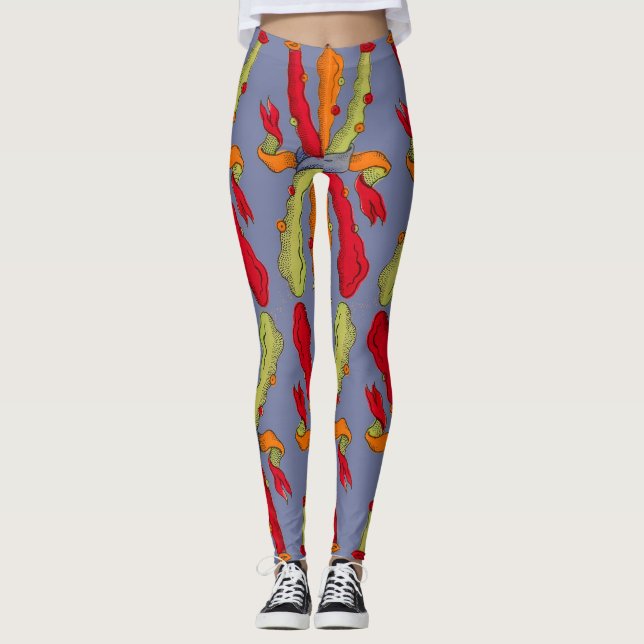 Legging estampa estranha turma (Frente)
