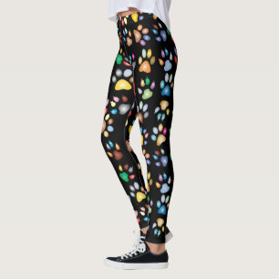 Legging Estampas Coloridas, Pretas