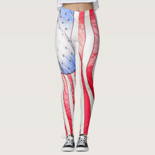 Legging este é o EUA!