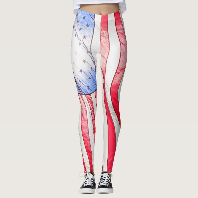 Legging este é o EUA! (Frente)