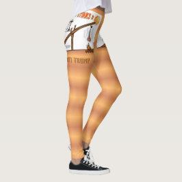 Legging Este peixe fede! / Anti-Trump,