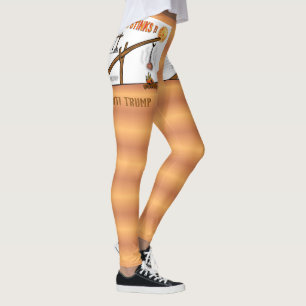 Legging Este peixe fede! / Anti-Trump,
