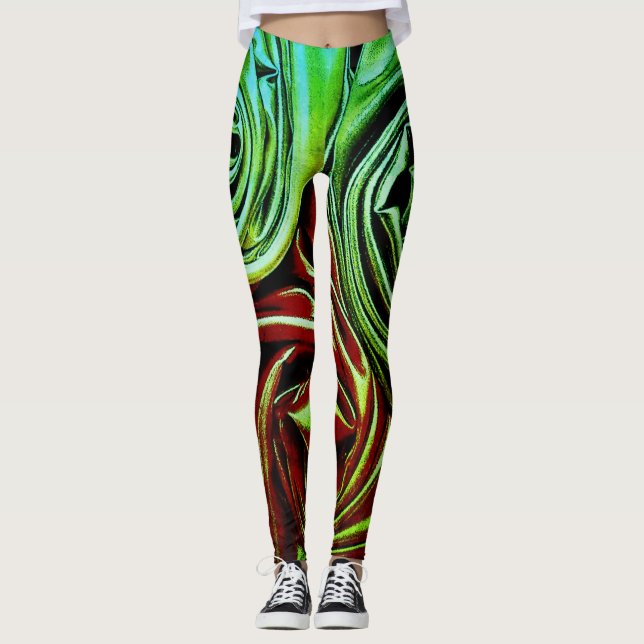 Legging Esticar pernas para senhoras super ecológicas (Frente)