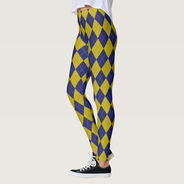 Legging Estilo Azul do Marinho HAMbyWG com qualquer outra  (Esquerda)