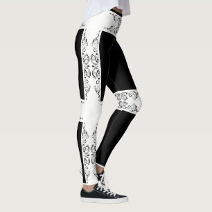 Legging estilo barroco