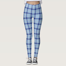 Legging Estilo Chake Azul Rústico Simples