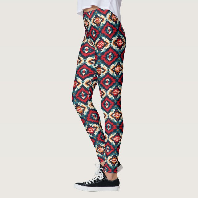 Legging Estilo datilho asteca (Esquerda)