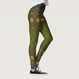 Legging Estilo de Camuflagem Moderna Chic Urbana