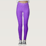 Legging Estilo de couro da escala do dragão do falso roxo<br><div class="desc">Tempo que você quer ser um dragão ou para querer apenas adicionar um pouco da borda a seu equipamento diário, estas calças justas fazem uma grande adição a todo o wardrobe.</div>
