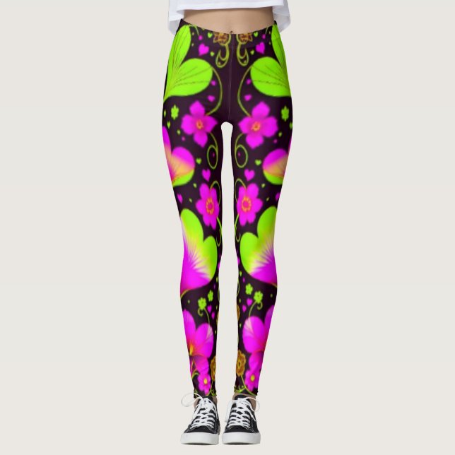 Legging Estilo de legendas e conforto fazem disso o perfei (Frente)