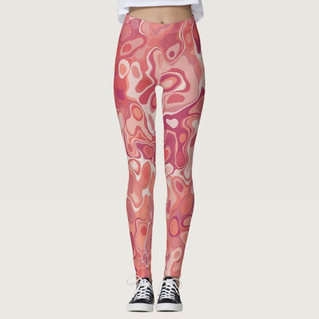 Legging Estilo de Mármore  (Frente)