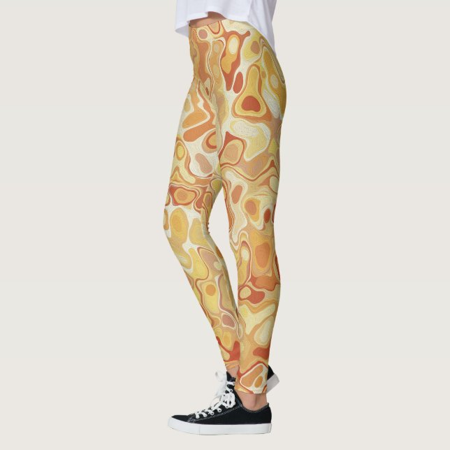 Legging Estilo de Mármore  (Esquerda)