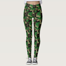 Estilo de Rua Camuflado Verde