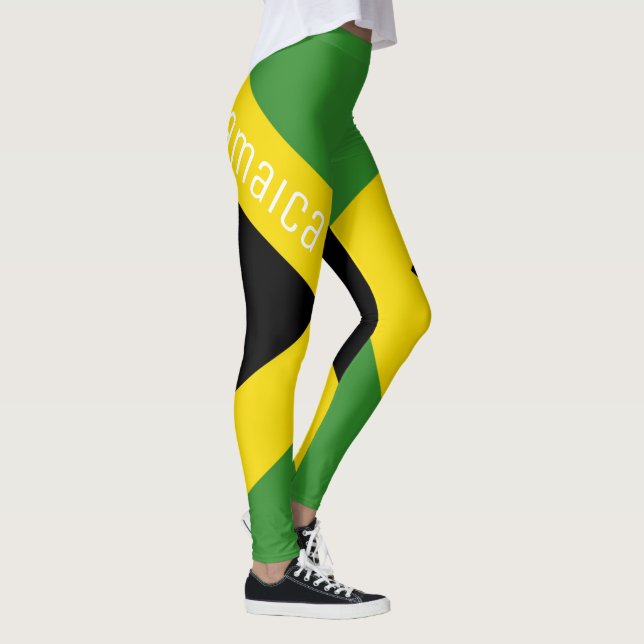 Legging Estilo de Sinalizador Nacional Jamaica (Direita)