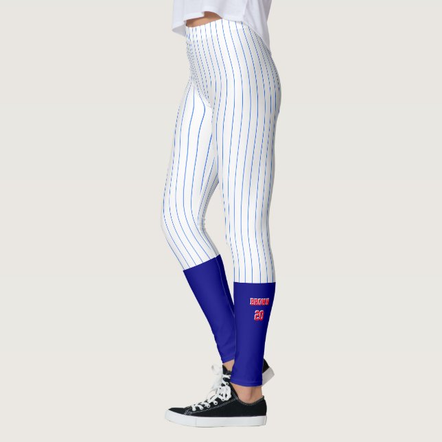 Legging Estilo do basebol (Esquerda)
