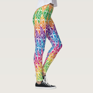 Legging Estilo do carnaval colorido