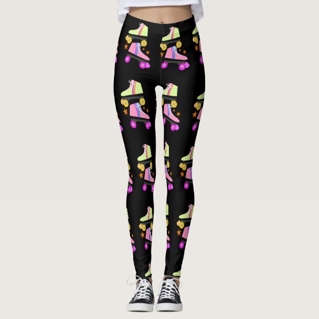 Legging Estilo do Skate do cilindro (Frente)