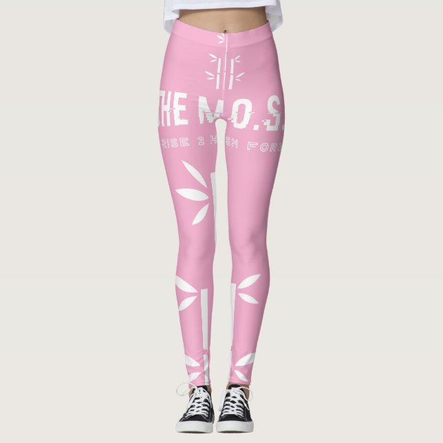 Legging Estilo: Leggings(Rosa) (Frente)