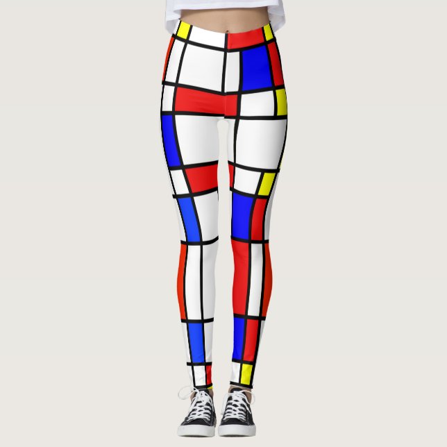 Legging Estilo Mondriano Nova Arte (Frente)