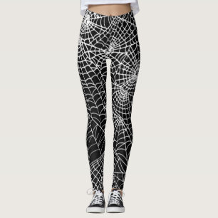 Legging Estilo oculto do teste padrão assustador legal da