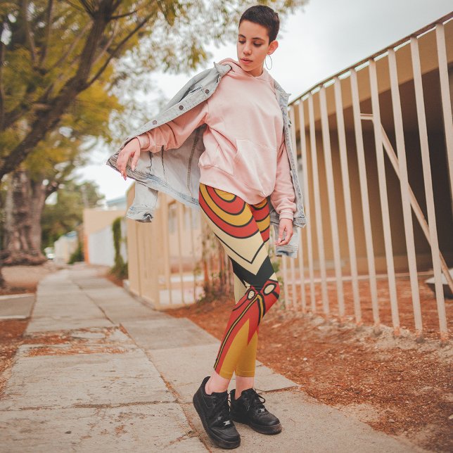 Legging estilo plano aztec tribal (Criador carregado)