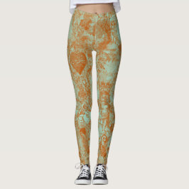 Legging Estilo Verde Ferrugem Design Toile de Paris