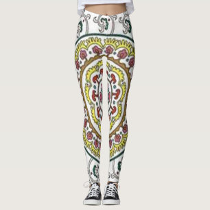 Legging Estilos Clássicos de Entalhe