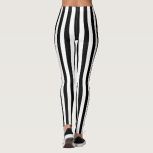 Legging Estirpe Vertical Branco e Preto Modestável
