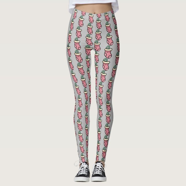 Legging estocagem de natal (Frente)