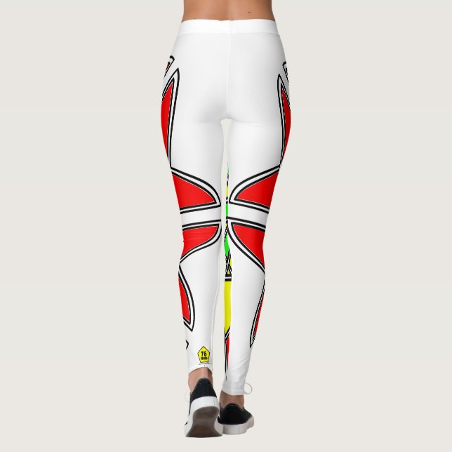 Legging Estrela de cor (Verso)