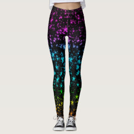 Legging Estrelas Coloridas