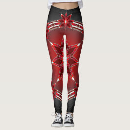 Legging Estrelas da manhã (vermelhas)