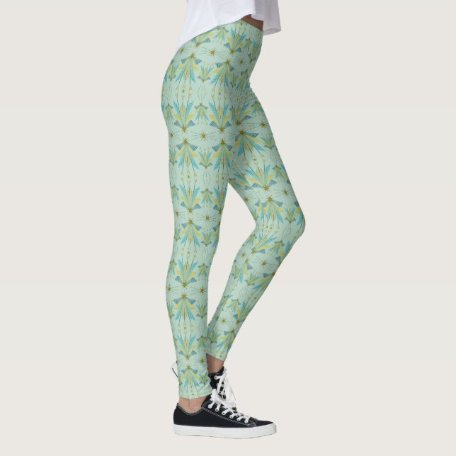Legging Estrelas de fada Pernas de Pistachio (Direita)