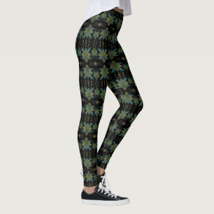 Legging Estrelas de Fada Pernas Negras