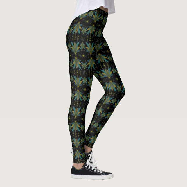 Legging Estrelas de Fada Pernas Negras (Direita)