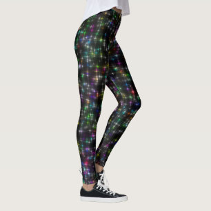 Legging Estrelas de multicores surpreendentes