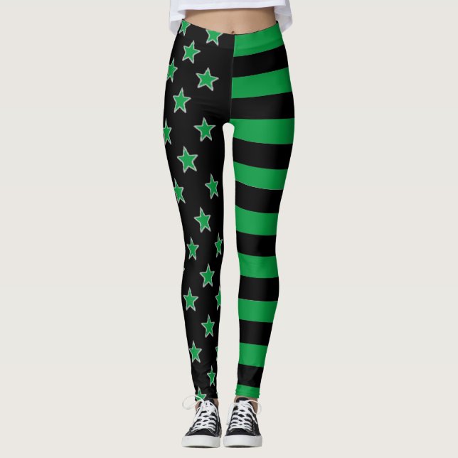 Legging Estrelas E Pernas De Estrelas (Frente)