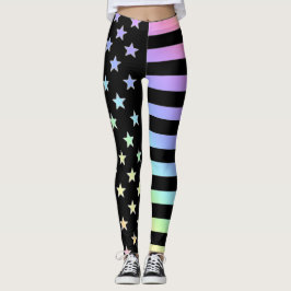 Legging Estrelas E Pernas De Estrelas