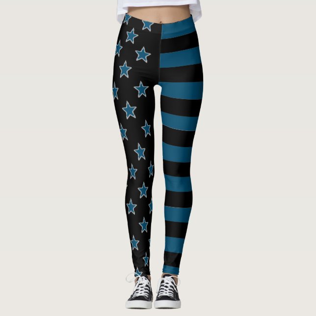 Legging Estrelas E Pernas De Estrelas (Frente)