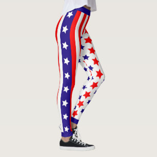 Legging Estrelas e Stripes dos EUA