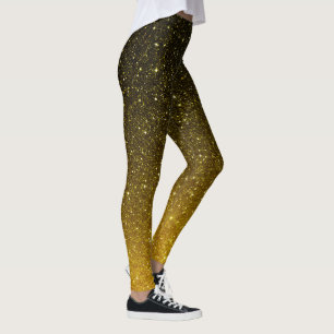 Legging Estrelas Estão Fora Hoje À Noite De Pernas De Moda