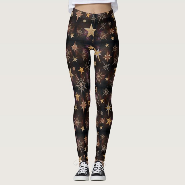 Legging Estrelas Steampunk (Frente)