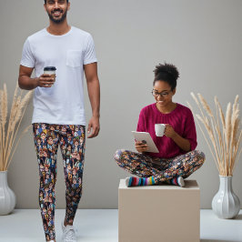 Legging Estresse no trabalho preto