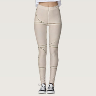 Legging Estúdio para Rua Padrão Mínimo Moderno