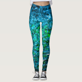 Legging Estudo em Aquarela - Verde