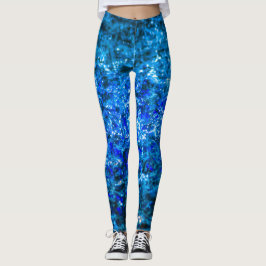 Legging Estudo em Watercolor - Indigo