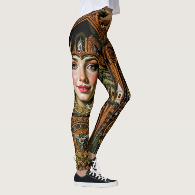 Legging "Eterno Muse" - Um Retrato Cuckoo Clock (Direita)