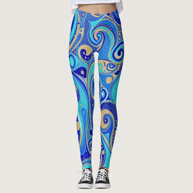 Legging Ethereal Ink (Frente)