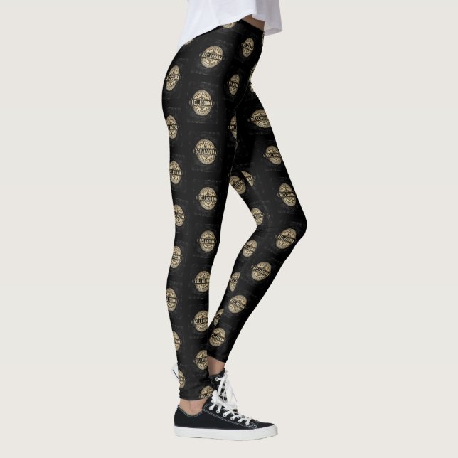 Legging Etiqueta Venenosa de Estilo Belladonna (Direita)